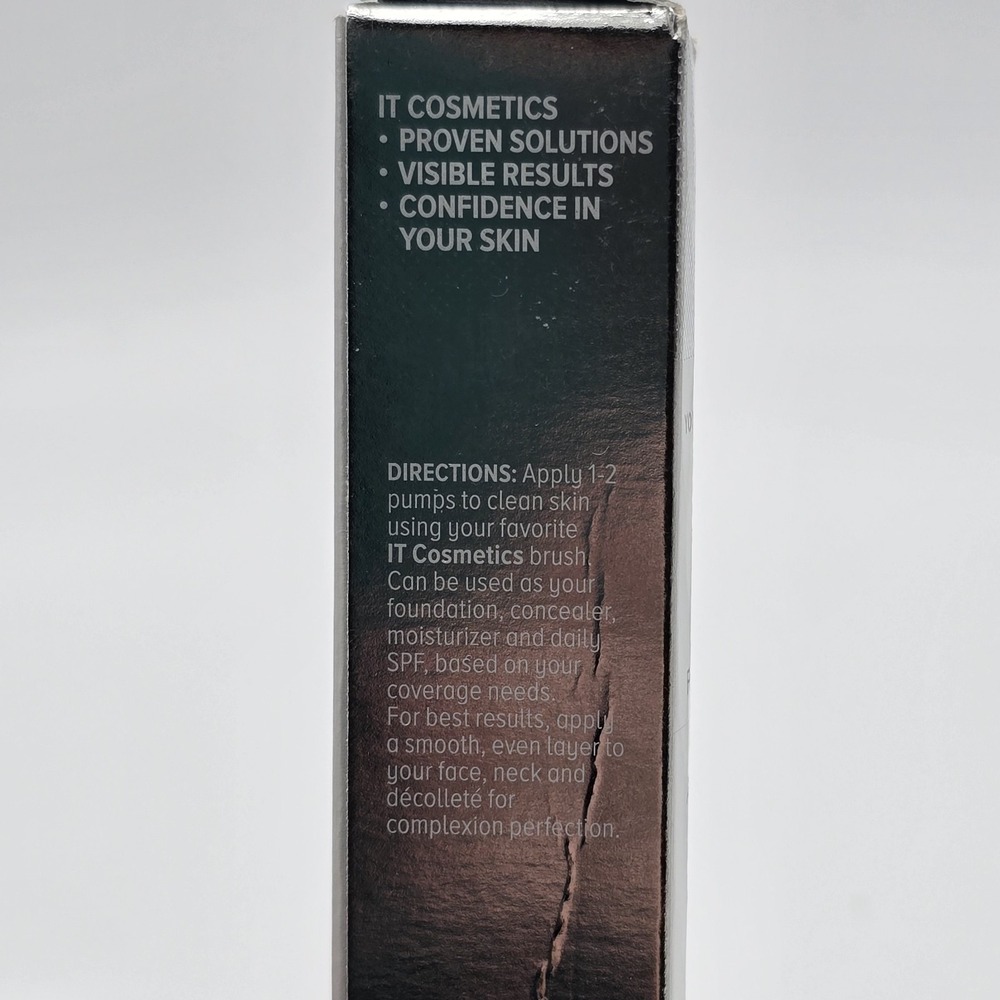 It Cosmetics SPF 50 CC+  Full Coverage Cream Deep Mocha 1.08oz - Picture 6 of 7